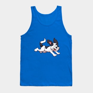 Running Shih Tzu Dog Tank Top